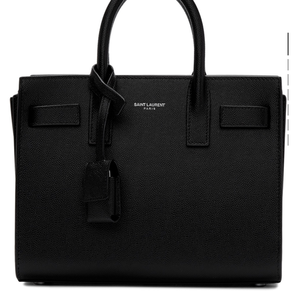 Saint Laurent Black Nano Sac de jour